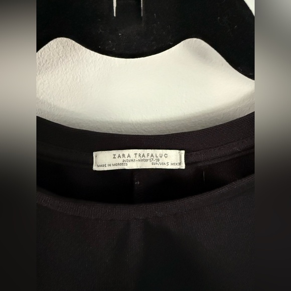 Zara Classic Black Mini Dress - Picture 3 of 4